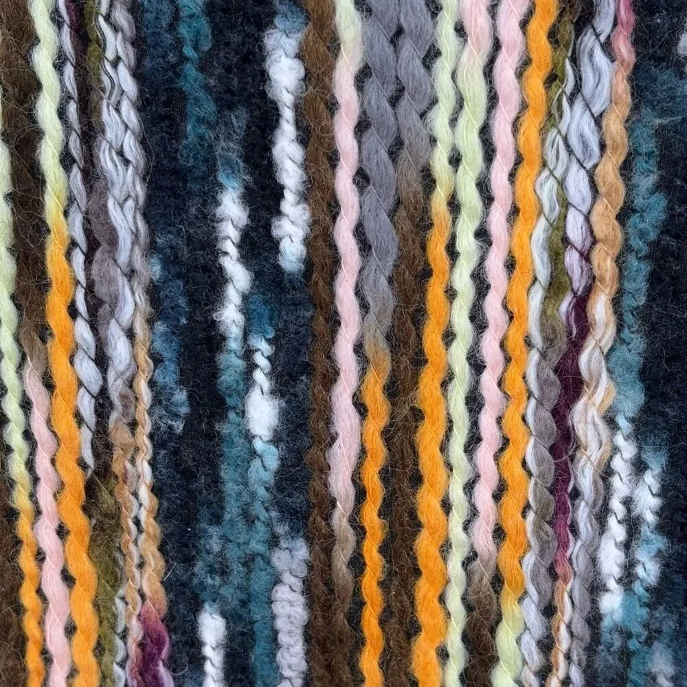 Ivy Jane Multicolor Striped Cowl Neck Sweater - Picture 5 of 6